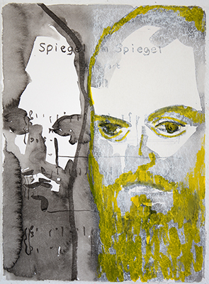 acryl op papier